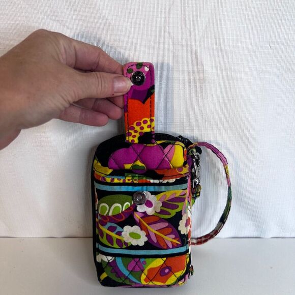 Vera Bradley Wristlet Va Va Bloom Pattern Smartphone Wallet Colorful Floral - Picture 6 of 8